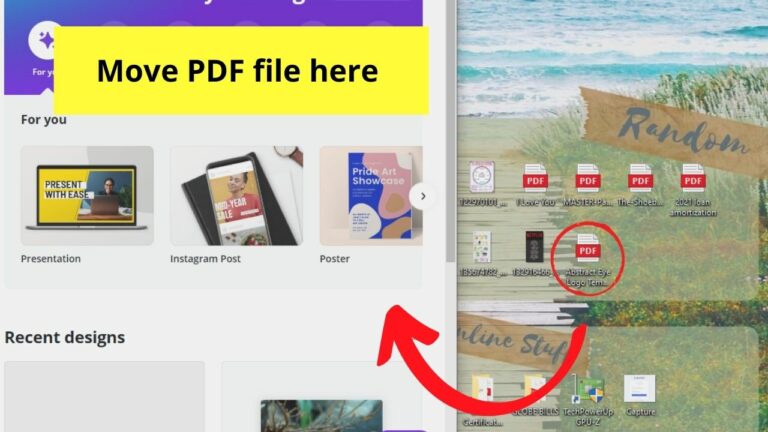 How To Upload A PDF To Canva Quick Guide