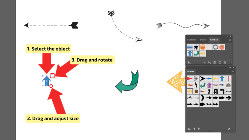 Arrows In Illustrator Cs At Getrylandblog Blog