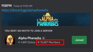 Checking the Member Count of a Discord Server through an Invite Link