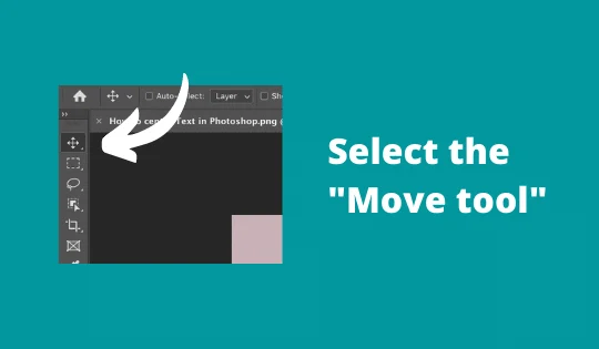 Select the Move tool