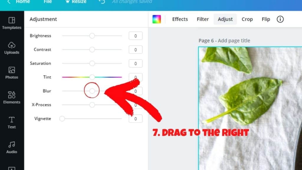 How to Blur Images and Photos in Canva | Maschituts