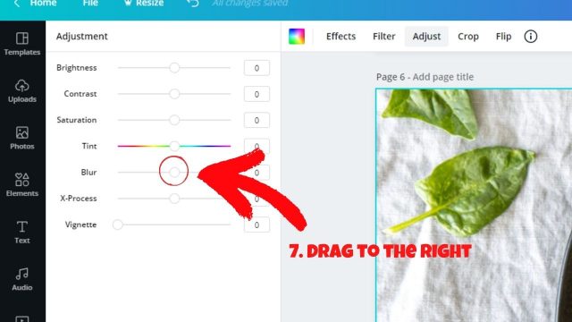 How To Blur Images And Photos In Canva | Maschituts