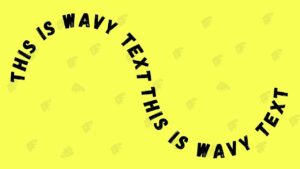 How to Make Wavy Text in Canva