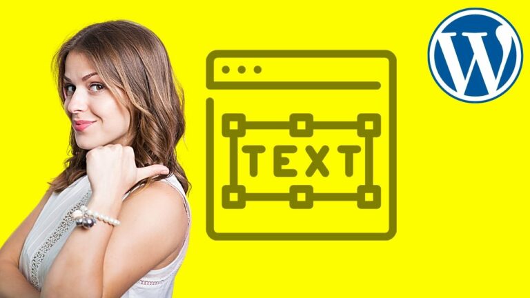 How To Create A Text Box In Wordpress