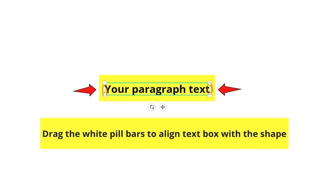 Aligning Text Box with Shape's Edges