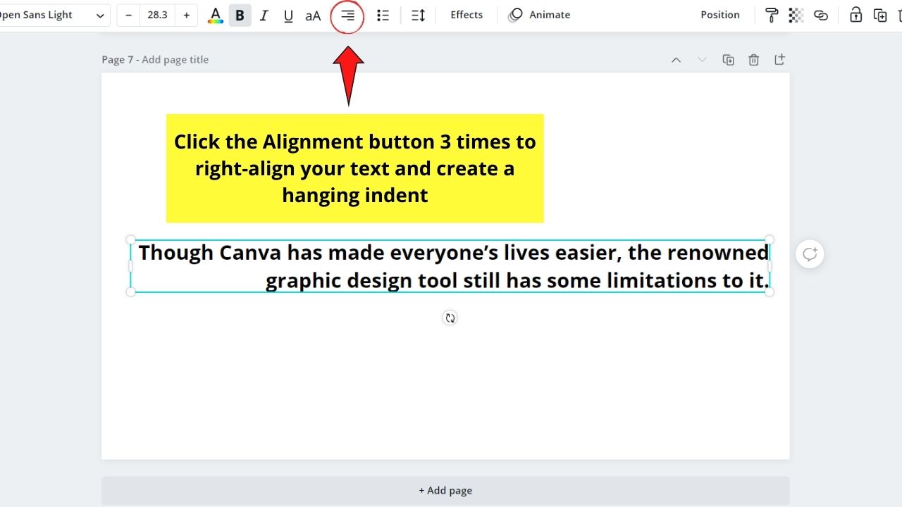 how to do a hanging indent on my references page