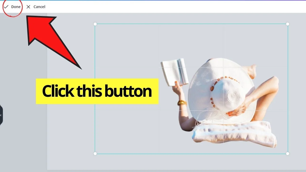 Clicking Done Button