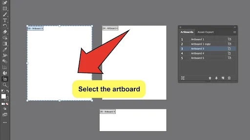 How To Change The Canvas Size in Illustrator Step 3