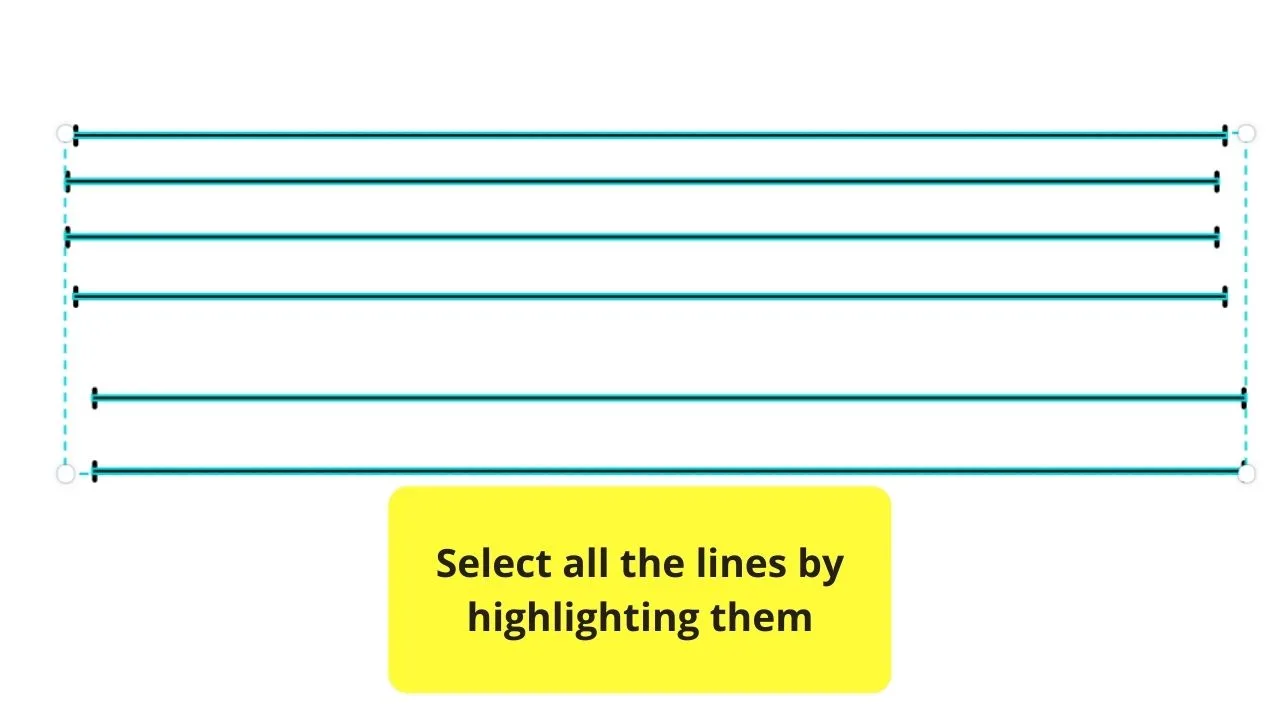 Selecting All the Lines