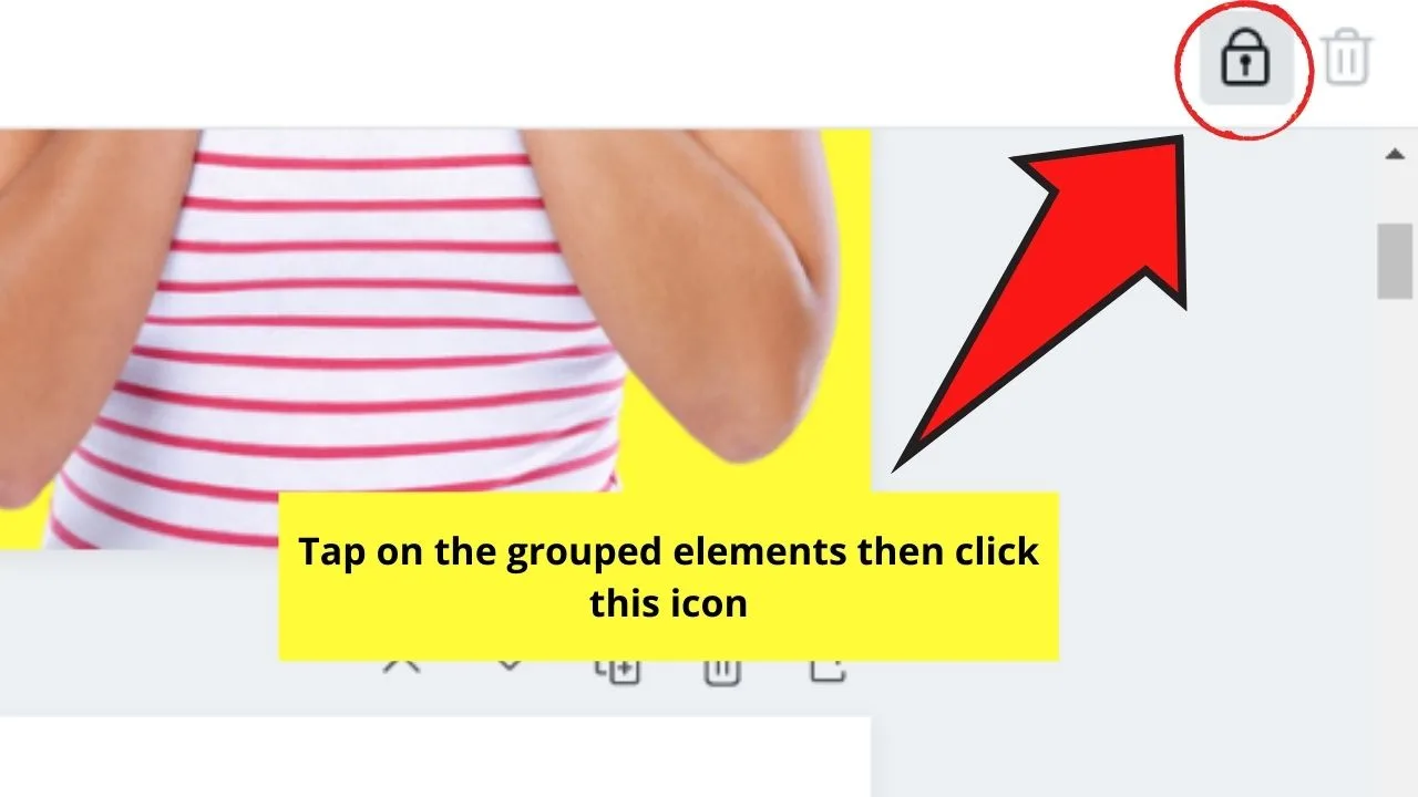 Clicking Lock Icon