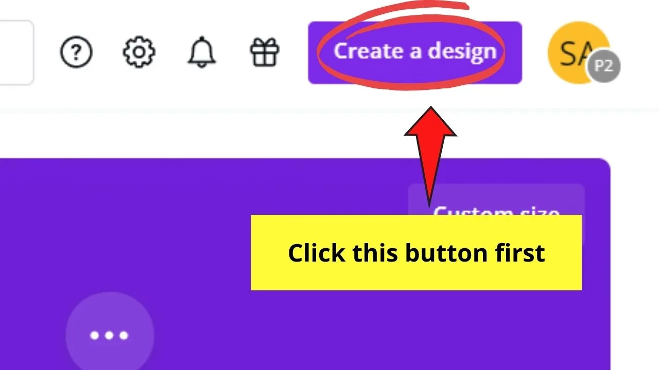 Create a Design Button
