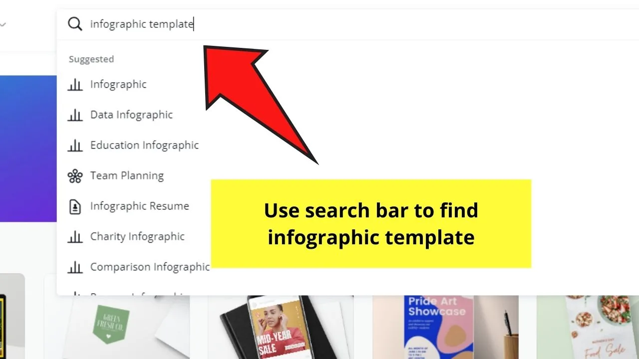 Finding Infographic Template
