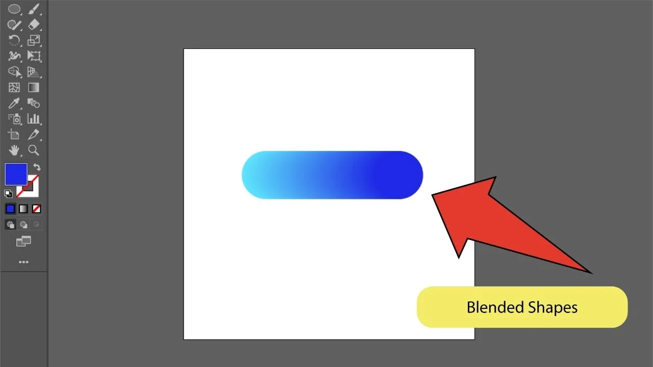 How to Blend Objects in Illustrator Step 8