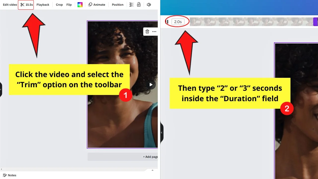 How to Make GIFS in Canva Step 5