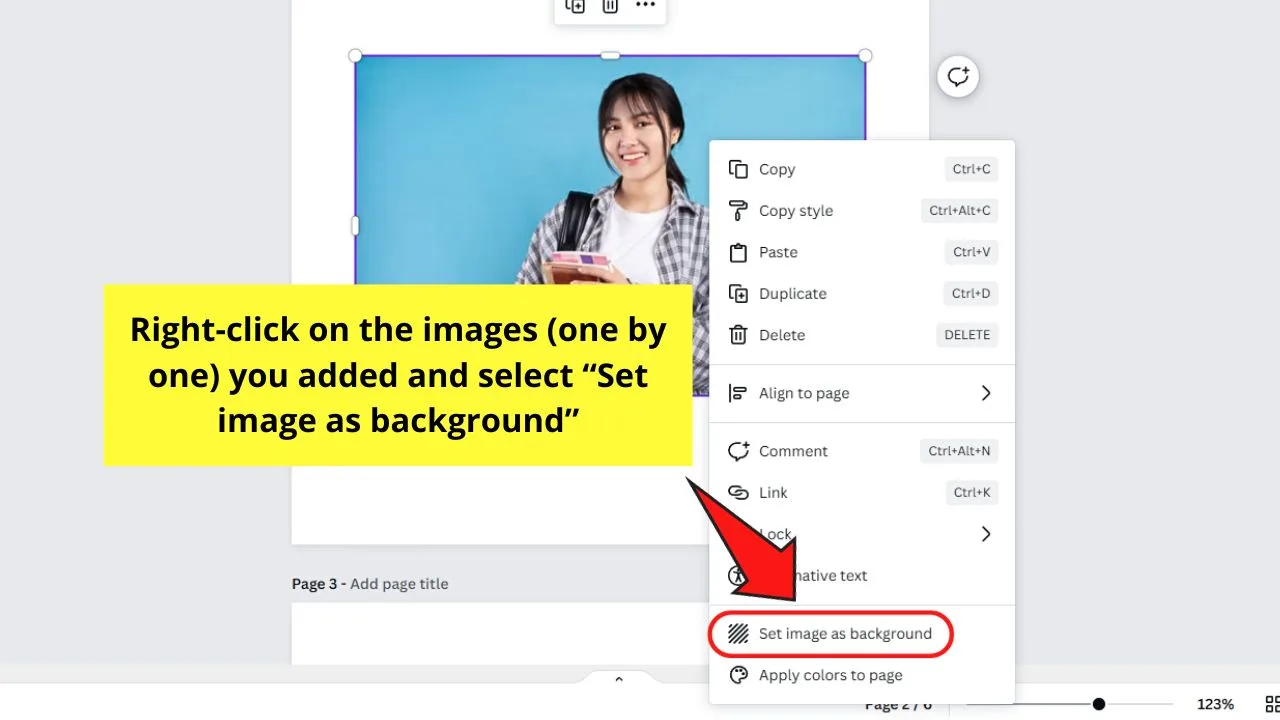 How to Make GIFs with Photos in Canva Step 3