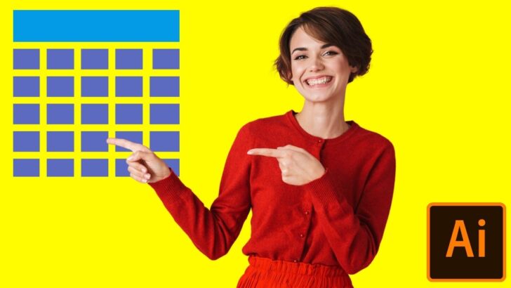 How To Create A Table In Illustrator &mdash; Full Guide
