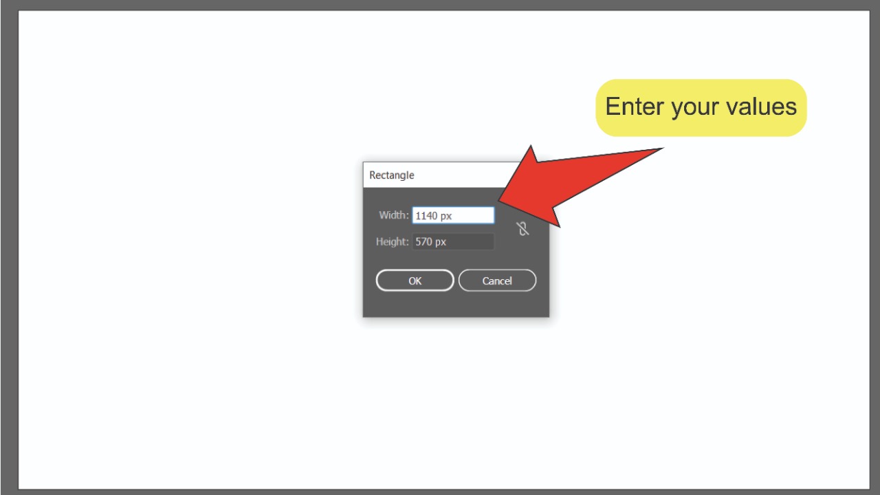 How to create a table in Illustrator Step 3