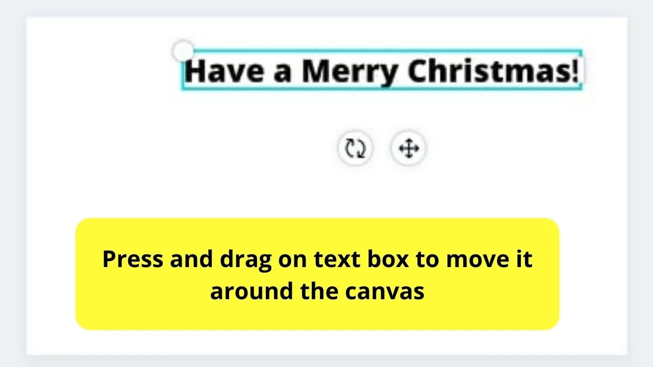 Moving Text Box across the Canvas
