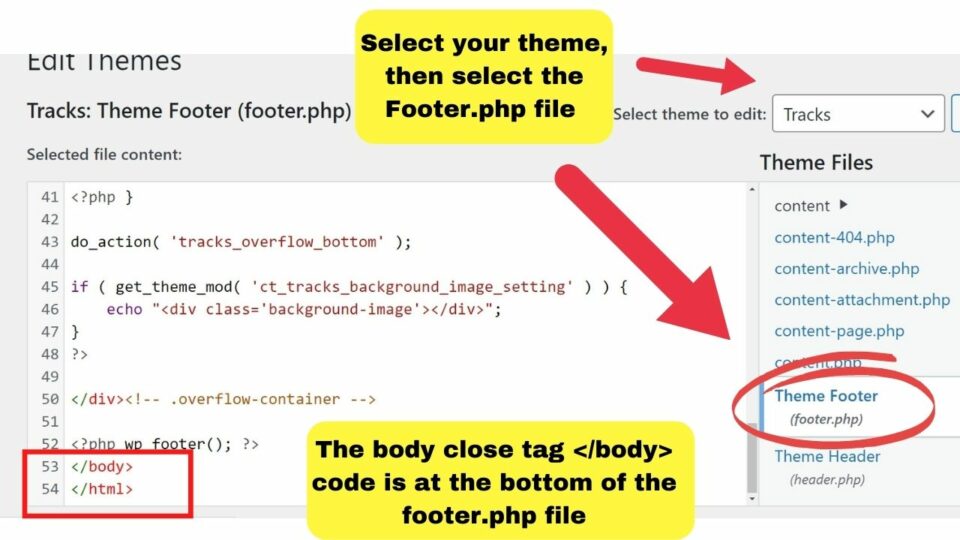 Where to Find the Body Tag in WordPress? — The Answer