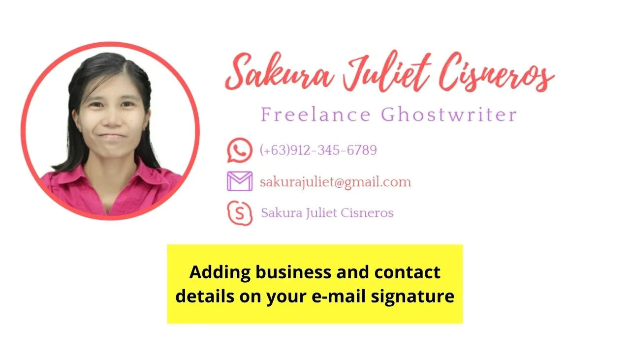 Adding Business and Contact Details