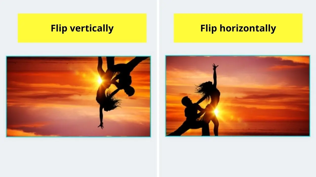 Flip Vertically and Flip Horizontally