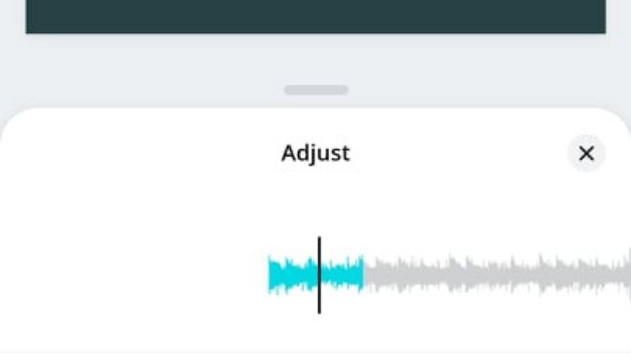 How to Add Music on Canva Mobile App Adding Music from Canva's Audio Gallery Step 5.3