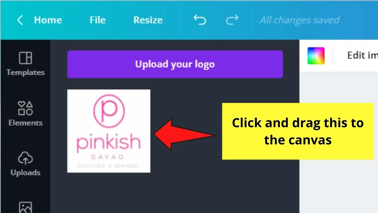How to Use Brand Kits in Canva Step 2.2