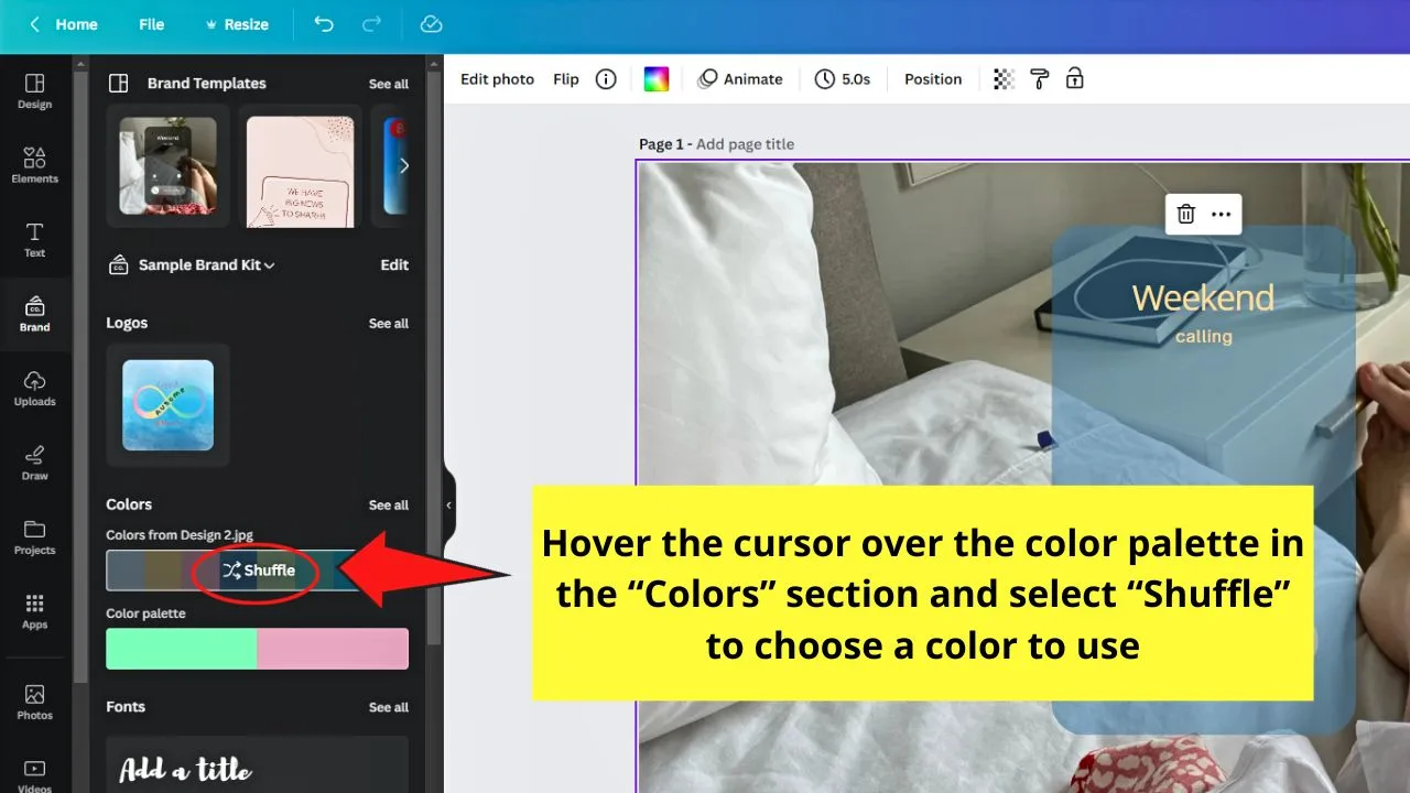 How to Use Brand Kits in Canva Step 6