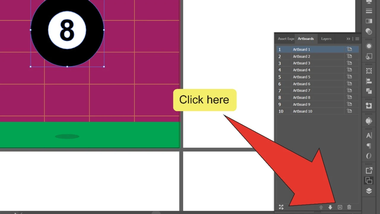 How to make a GIF in Illustrator Step 6