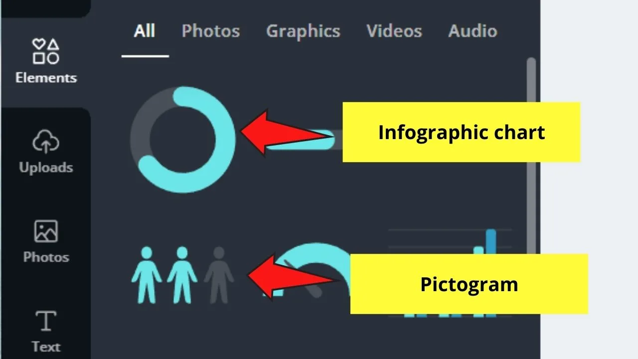 Infographic Charts and Pictograms