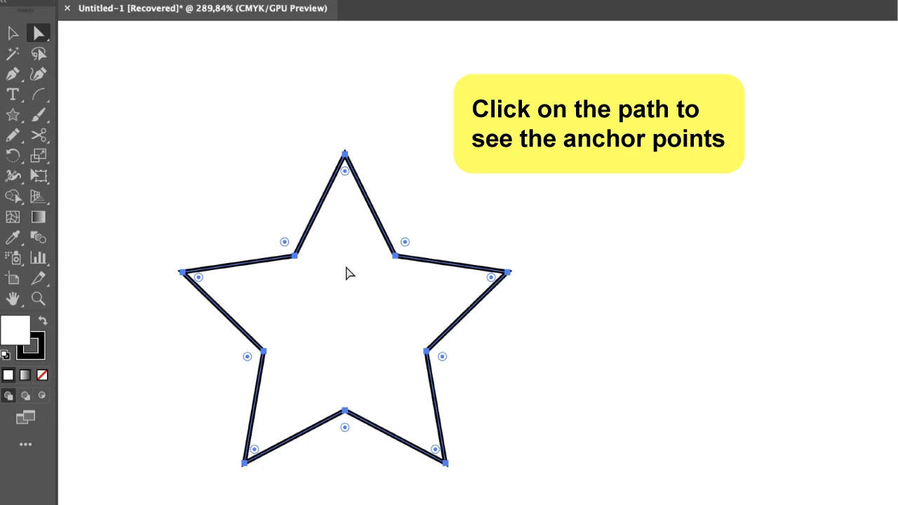 Move Anchor Points-in Illustrator Step 2