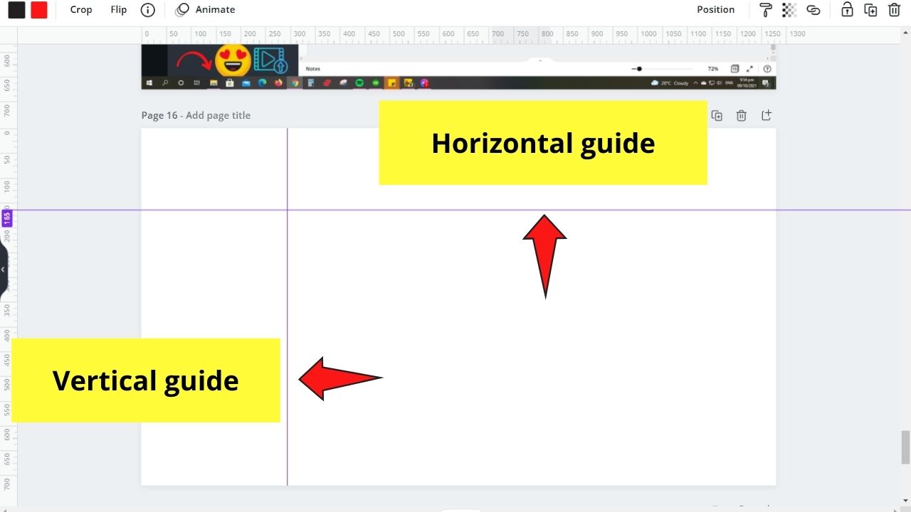 Vertical and Horizontal Guides