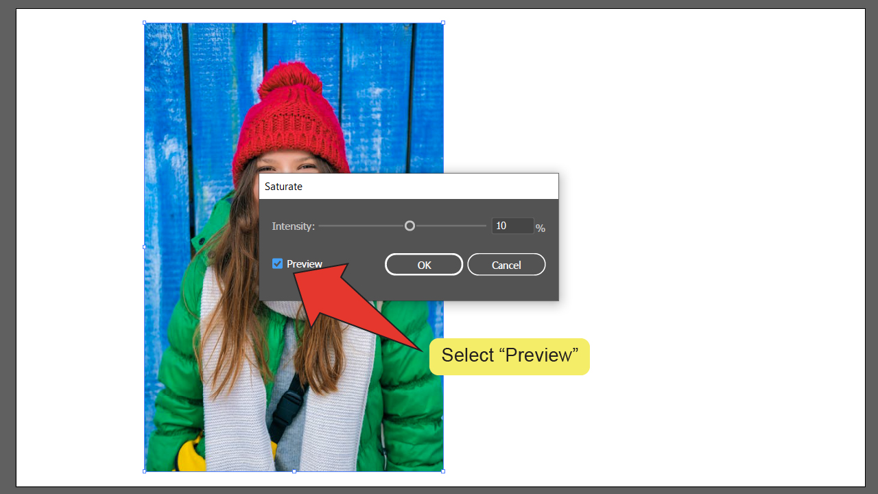 How To Desaturate An Image In Illustrator Step 6