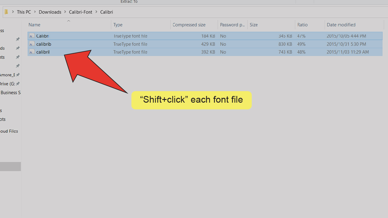 How to import fonts into Illustrator (downloaded outside of Illustrator) Step 6