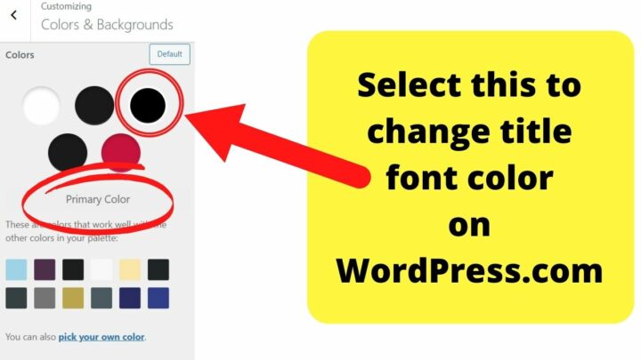 how-to-change-the-title-font-color-in-wordpress-full-guide