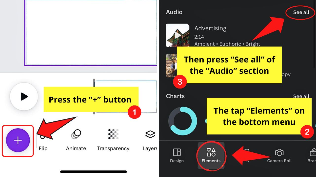How to Make a Video on the Canva App from Scratch Step 8