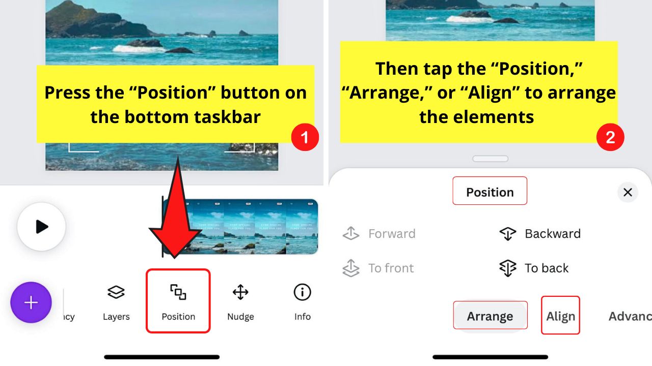 How to Make a Video on the Canva App with Templates Step 11