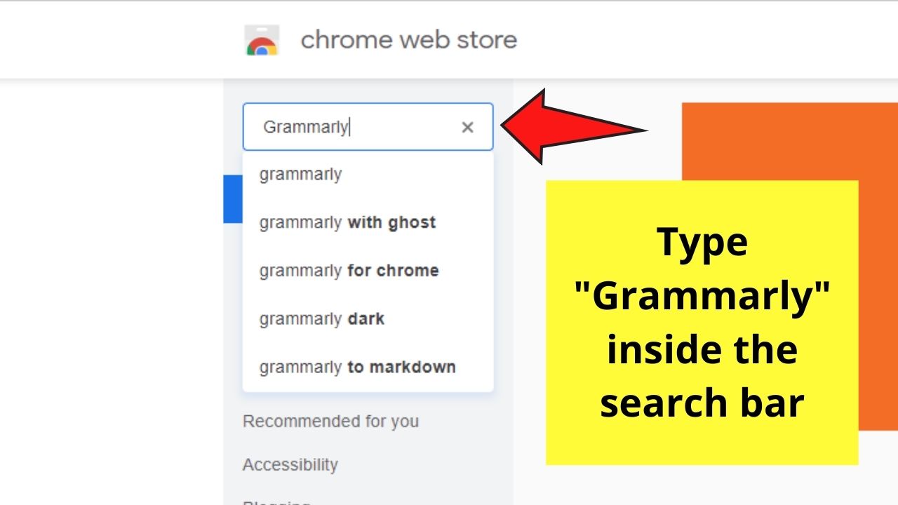 How to Spell Check on Canva Grammarly Chrome Extension Step 2.1