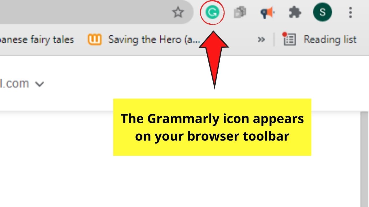 How to Spell Check on Canva Grammarly Chrome Extension Step 3