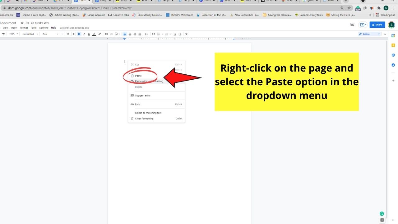 How to Spell Check on Canva Word Processing Programs Step 3.2