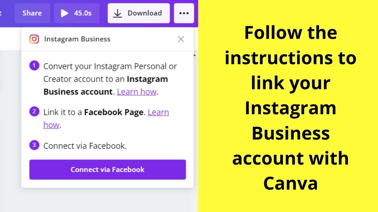 How to Use Canva for Instagram Publishing Now Step 3