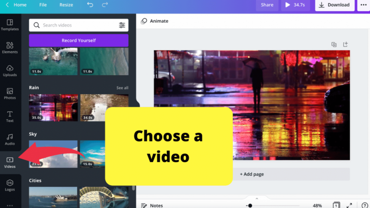 How to Download a Video in Canva