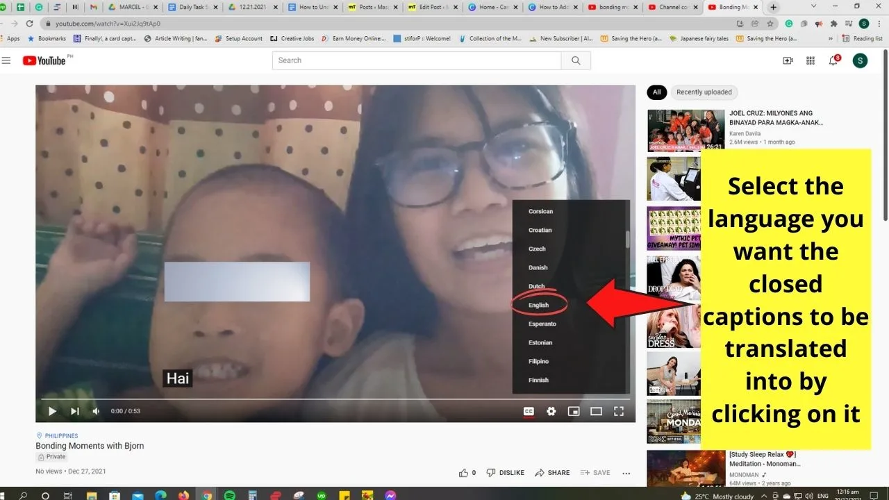 How to Add Closed Captions to Your YouTube Videos Activating Closed Captions Feature Step 3.3