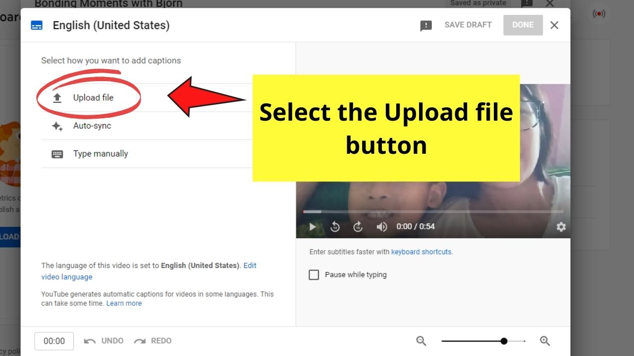How to Add Closed Captions to Your YouTube Videos Uploading a Transcript Step 1