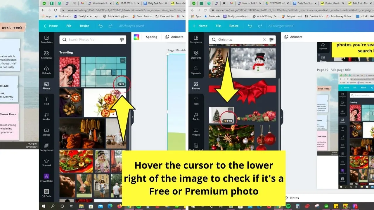 How to Add Photos to Canva through the Gallery Step 2.2