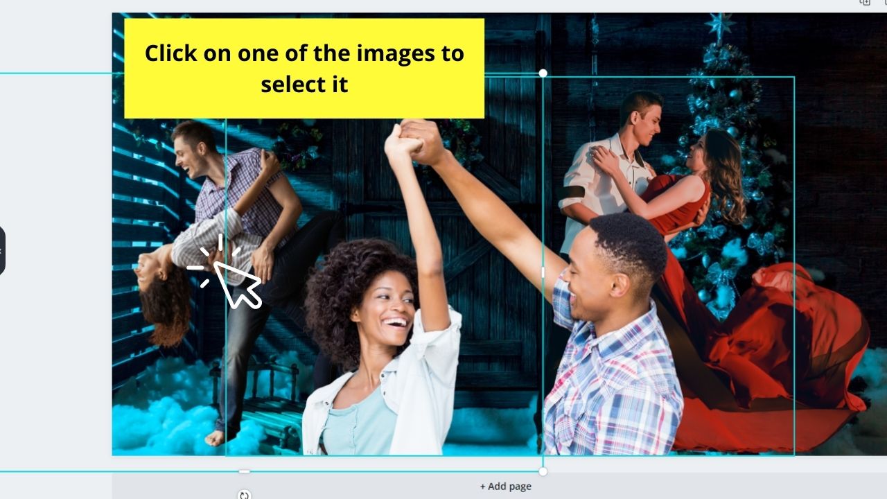 How to Blend Photos in Canva Step 5.1