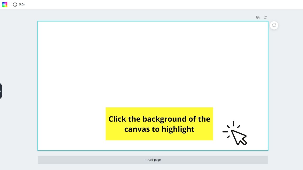 How to Change the Animation Speed in Canva Customizing Duration for Animation Slides Step 1