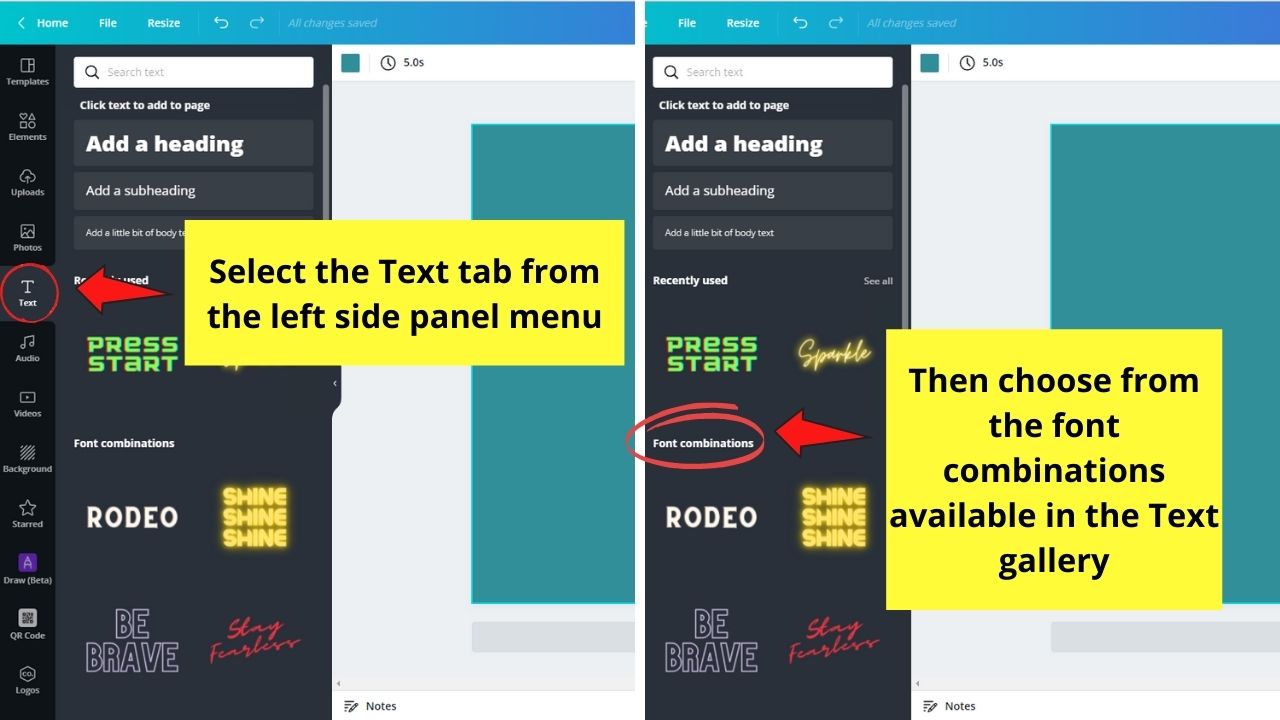 How to Change the Animation Speed in Canva Customizing Duration for Animation Slides Step 3