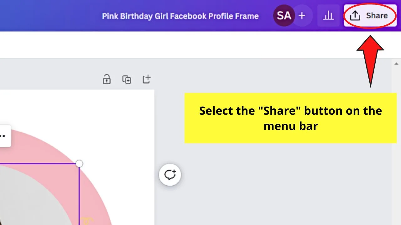 How to Make a Facebook Frame Using Premade Templates Step 10