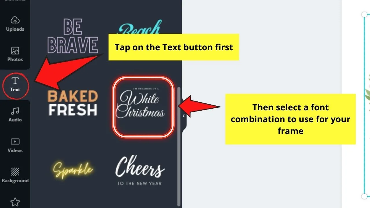 How to Make a Facebook Frame in Canva from Scratch Step 6